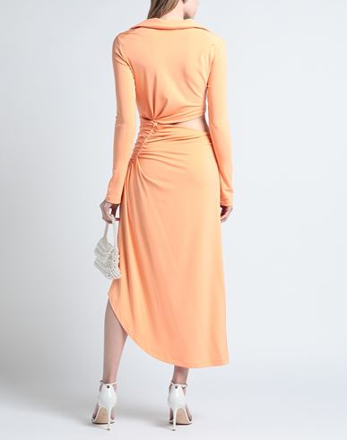 Off-white Woman Maxi dress Orange