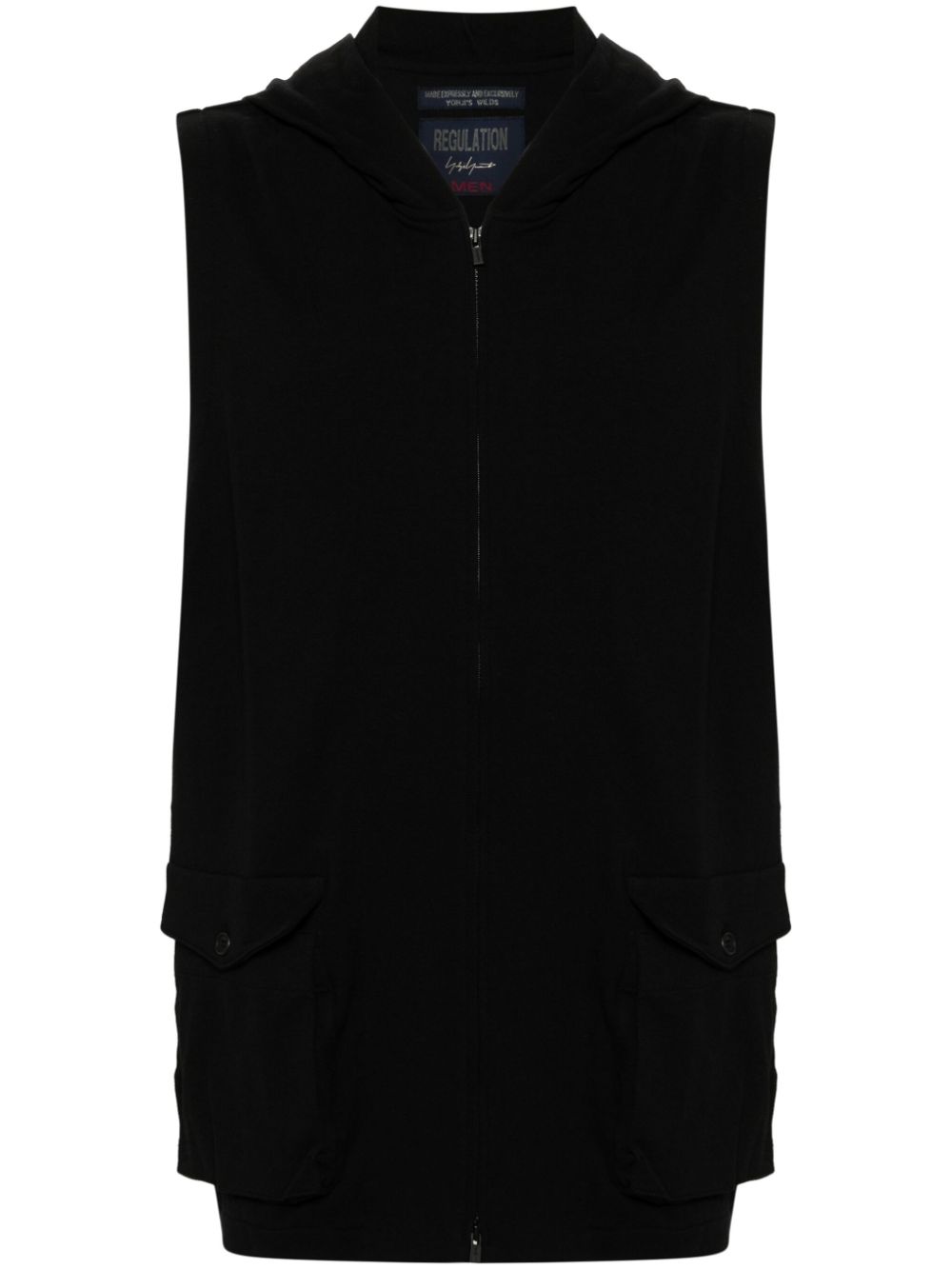 Cotton hoodie - Black