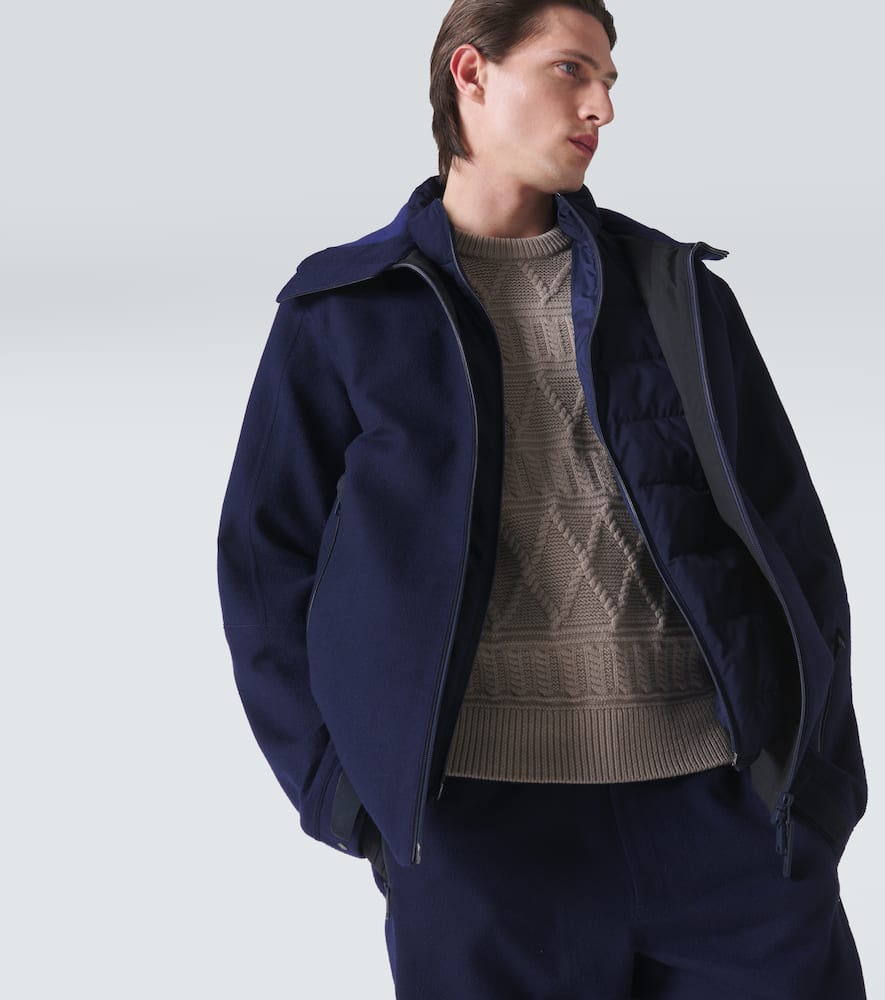 Zegna Cashmere ski jacket