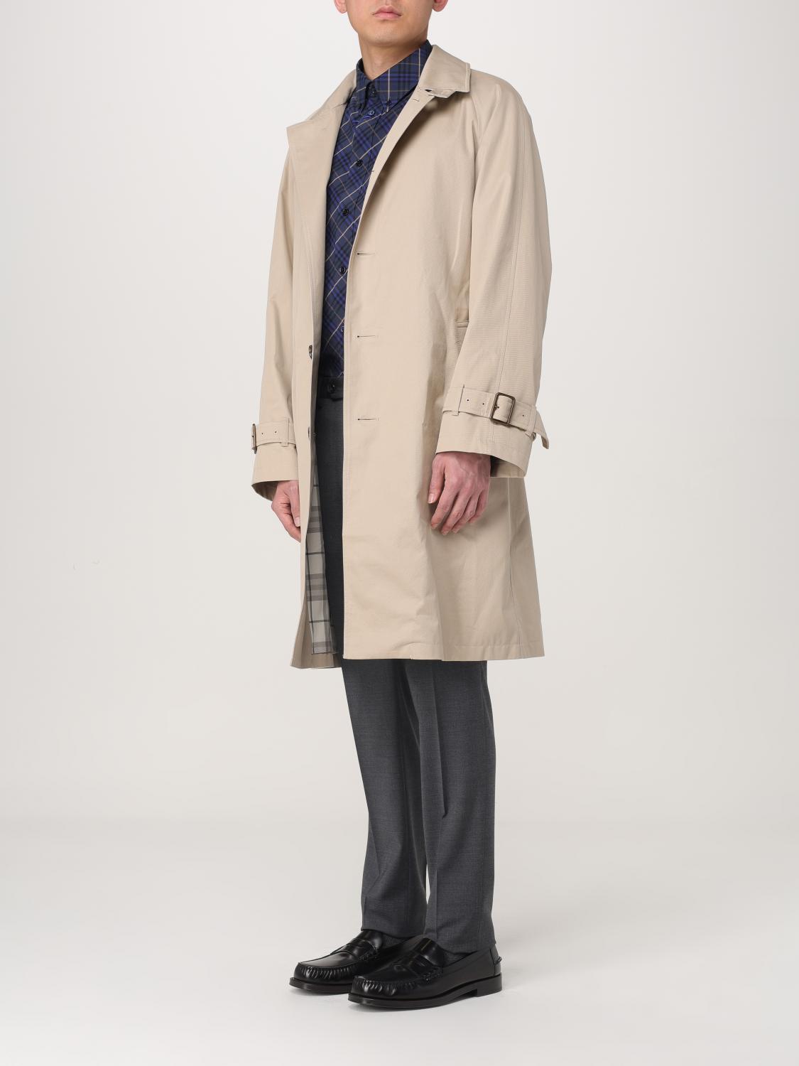 Trench Coat BURBERRY Men color Beige
