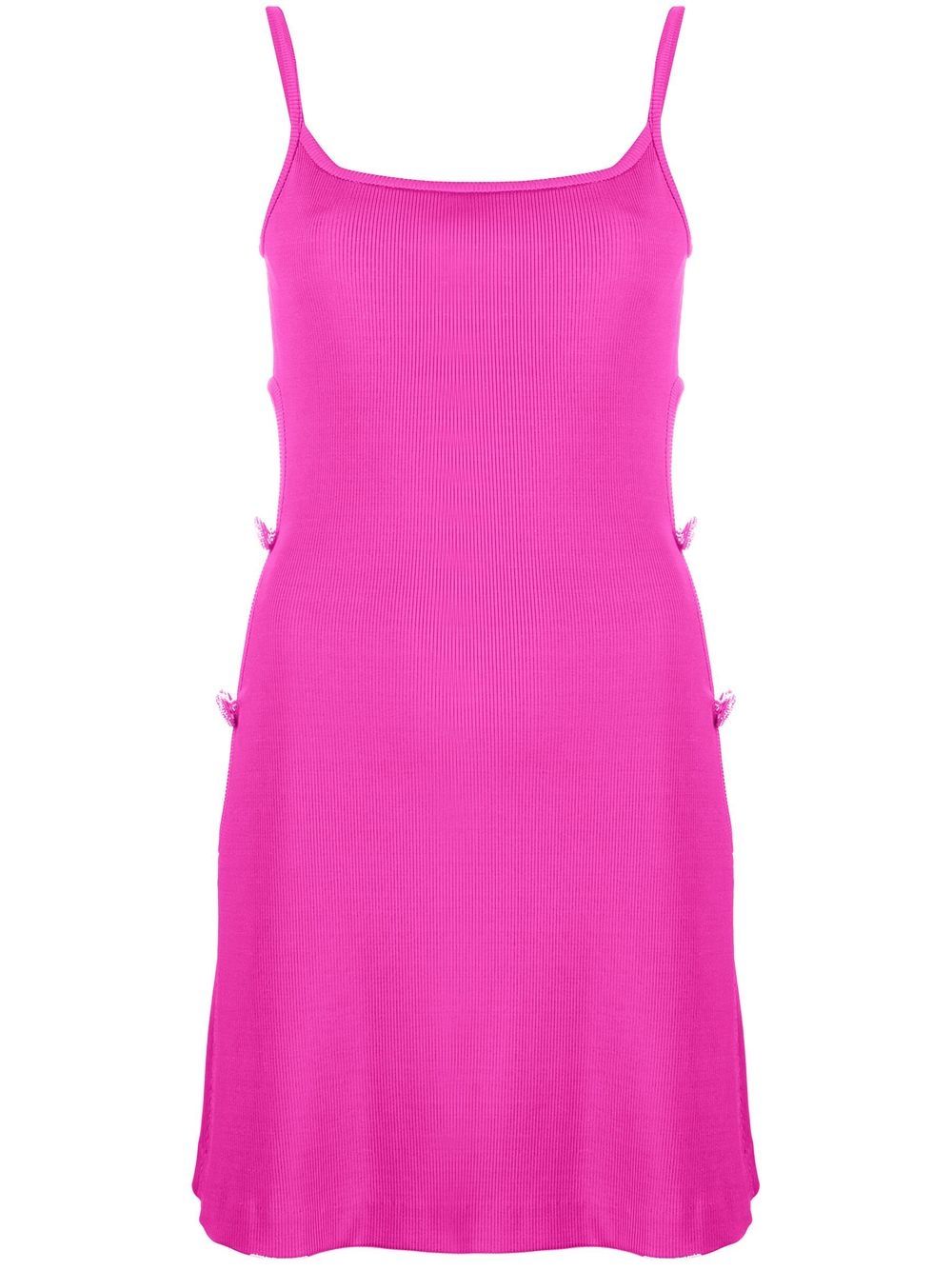 Cut-out detail mini dress - Pink