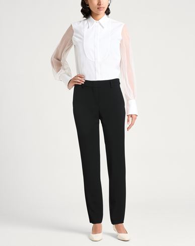 Emporio Armani Woman Pants Black Size 10 Viscose, Acetate, Elastane