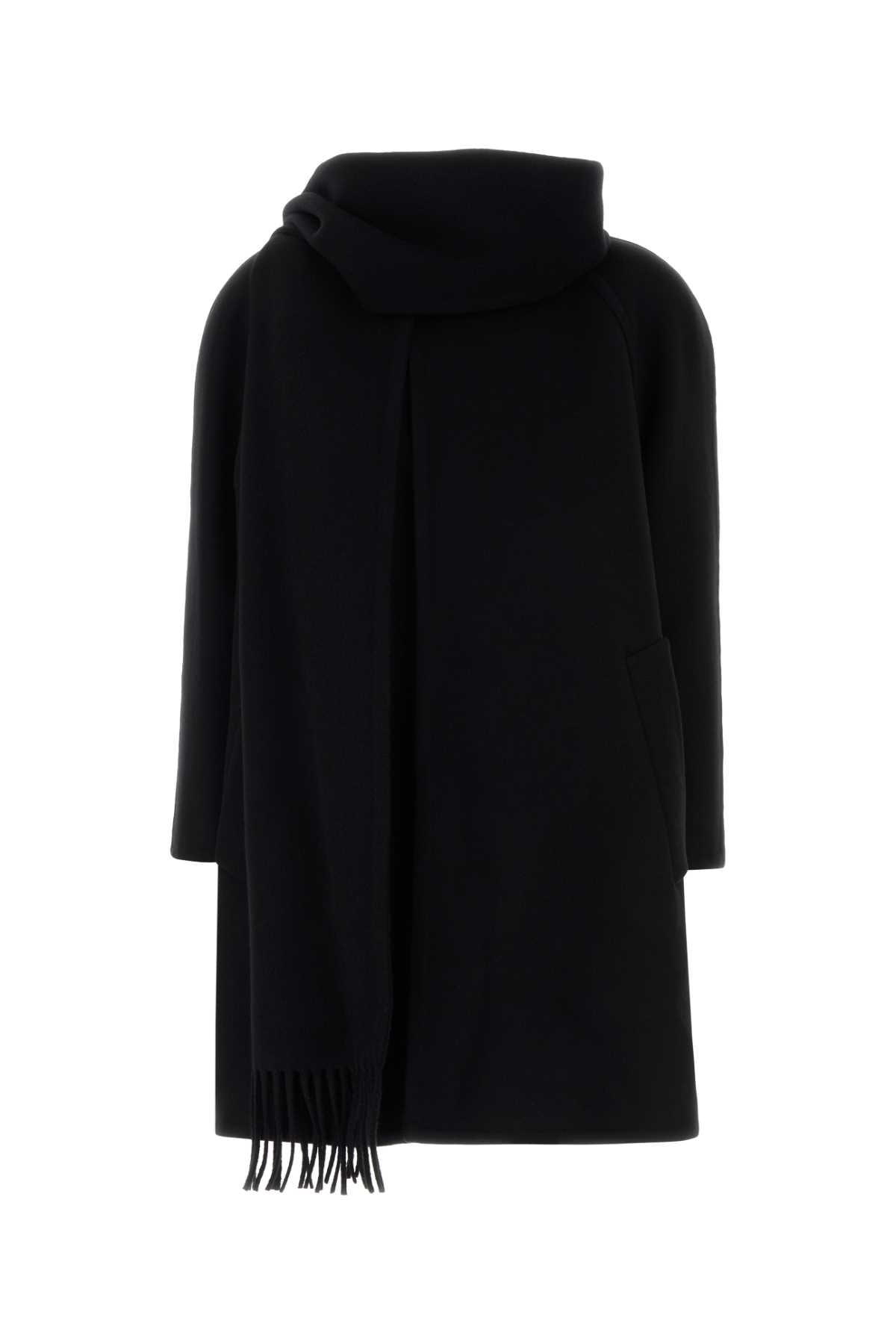 Midi Coat — Black