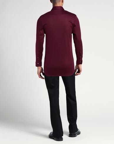 Man Shirt Plum Size M Cotton