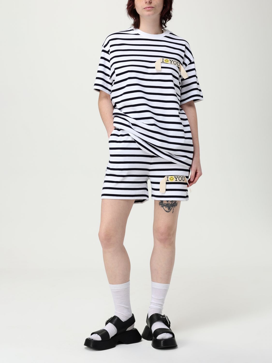 Cotton shorts - White