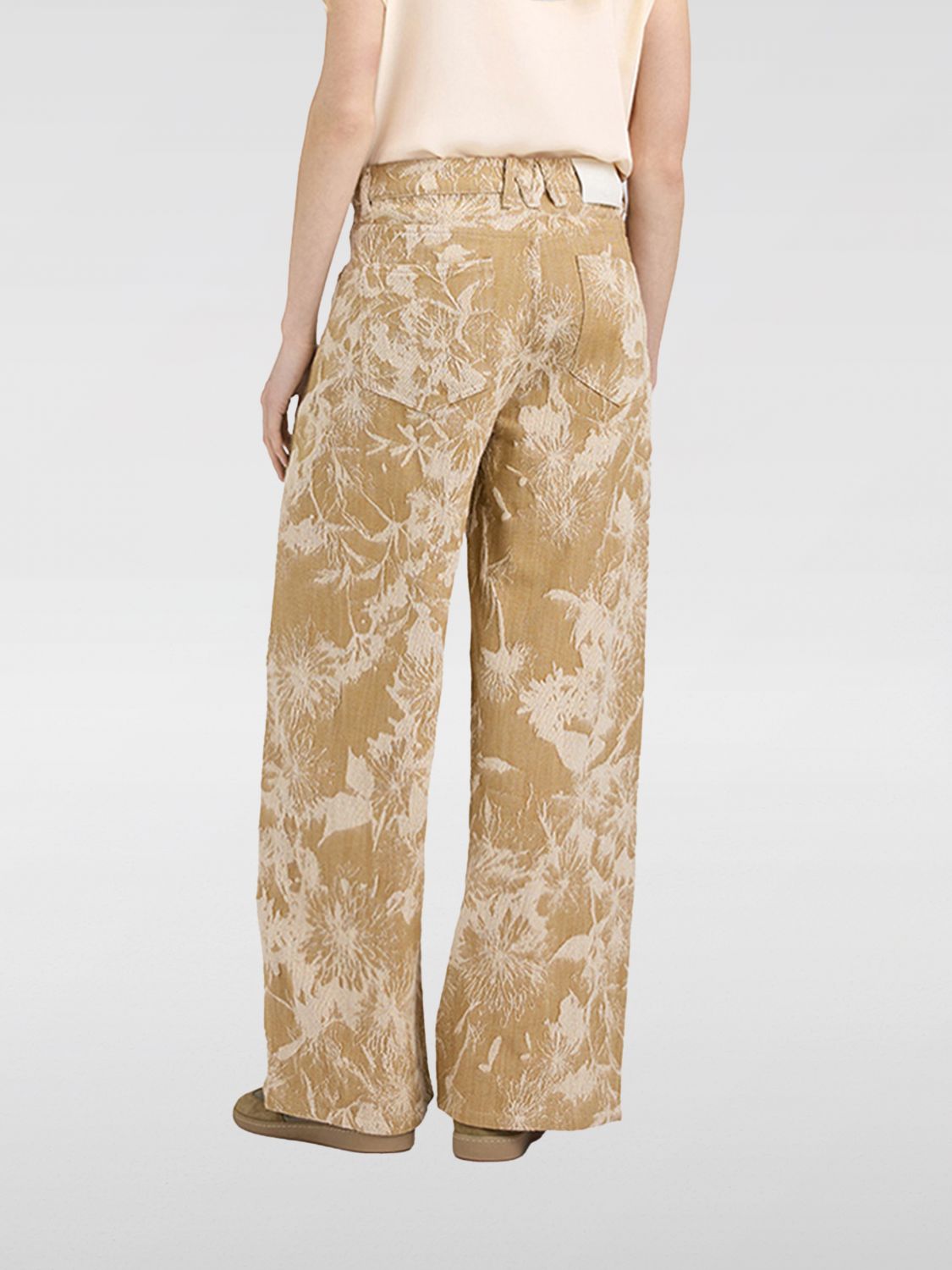 MOMONÌ Pants Woman color Oil
