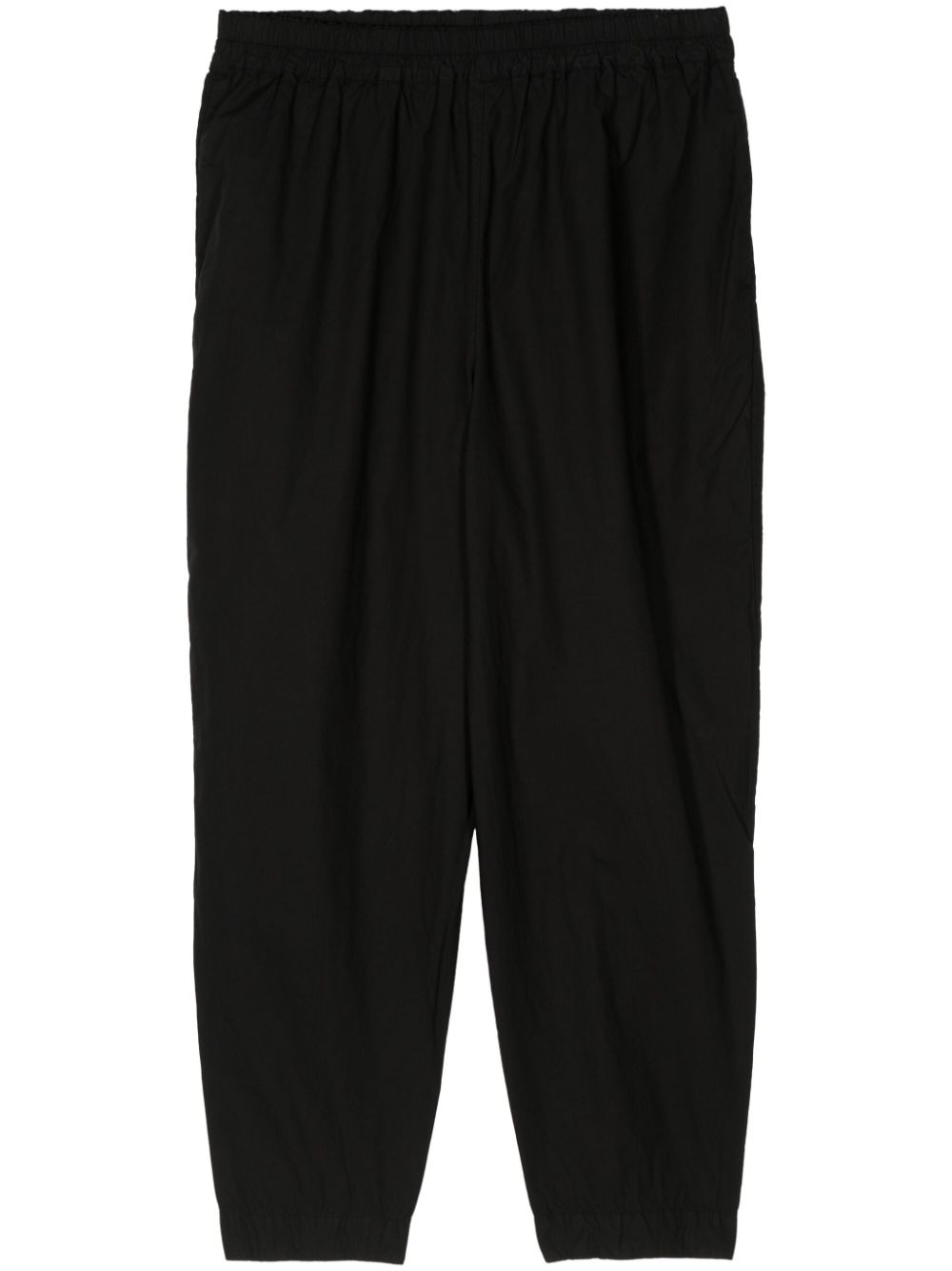 The Acrobat cotton tapered trousers - Black