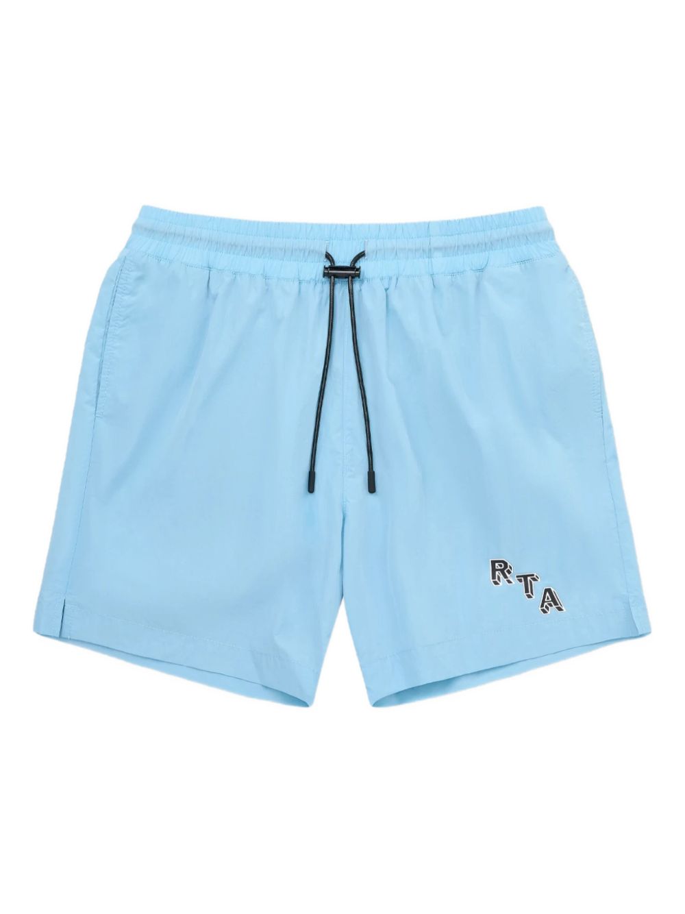 Logo-print swim shorts - Blue