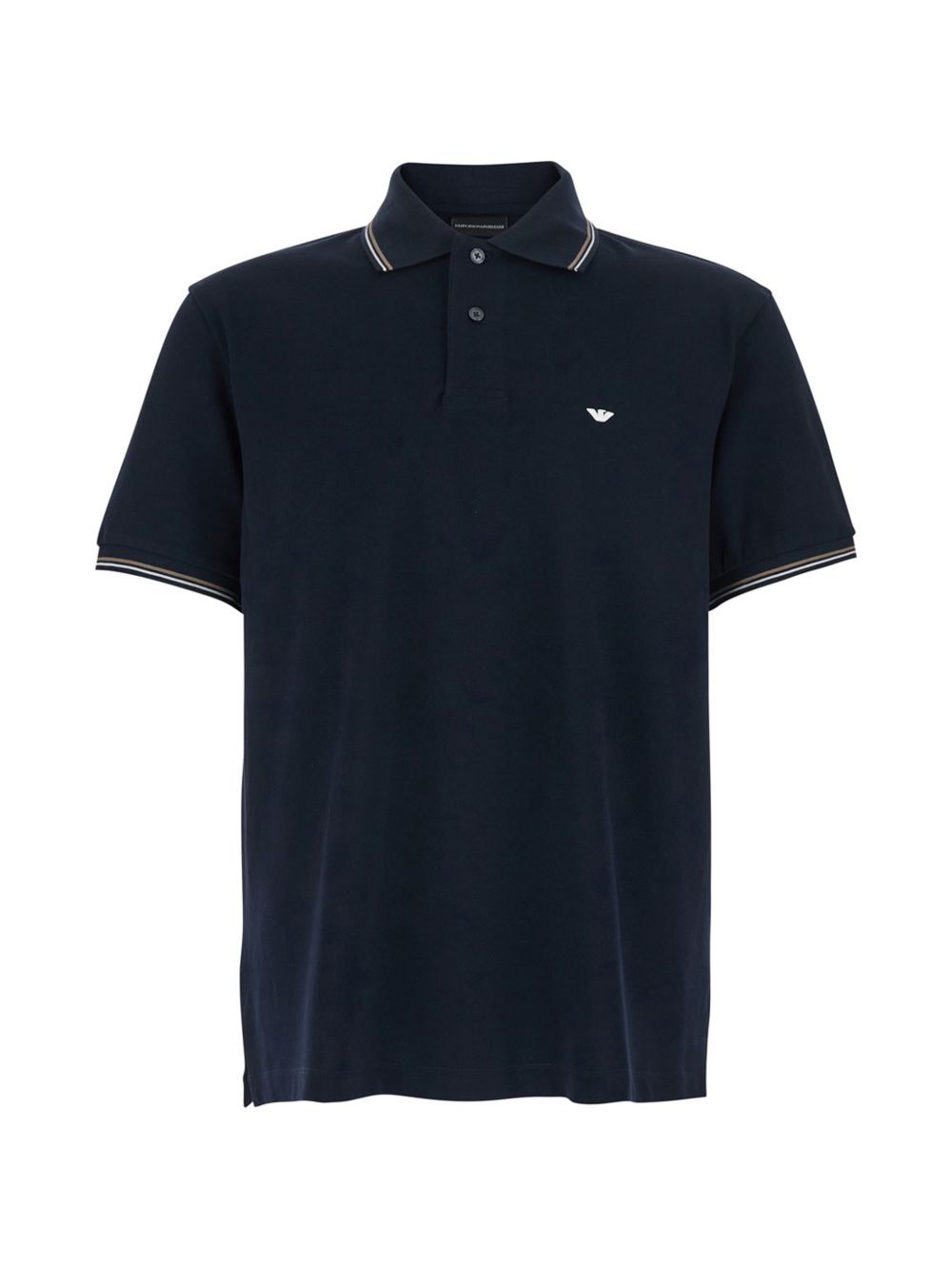 Logo cotton polo shirt