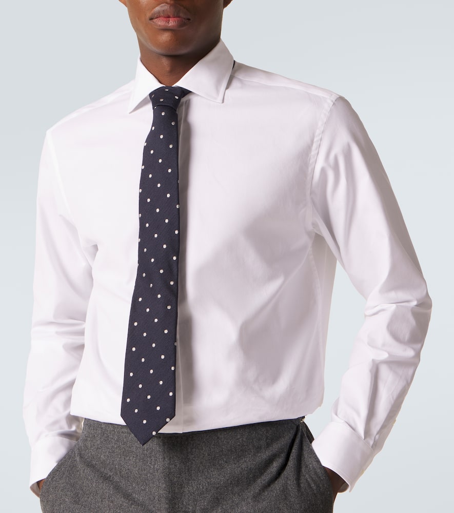 Cotton poplin shirt