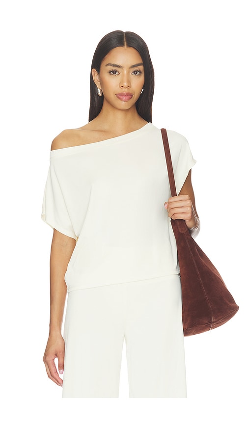 Spiritual Gangster Asha Top in Cream. - S also in XS, M
