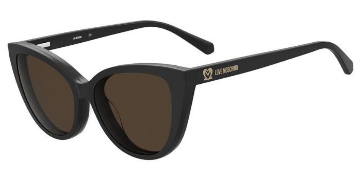 Moschino Love MOL066/CS with Clip-On Women's Glasses, Black