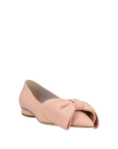 Woman Ballet flats Pink Size 7.5 Leather