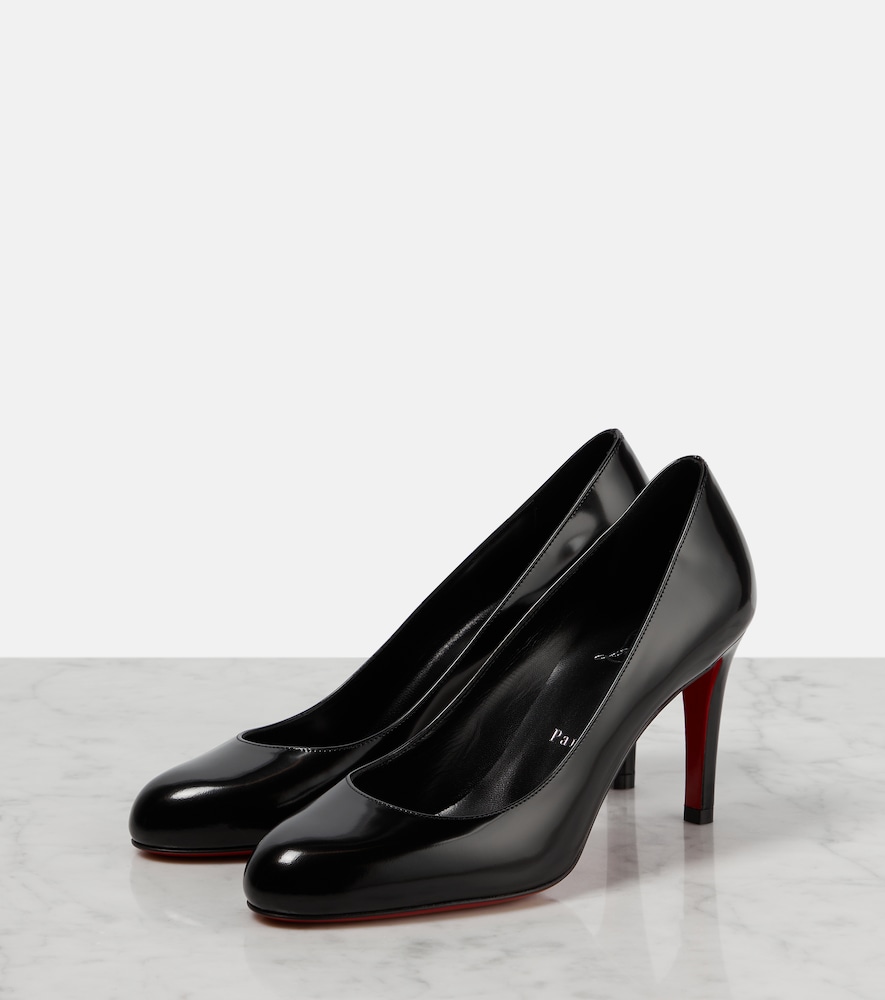Pumppie 85 patent leather pumps
