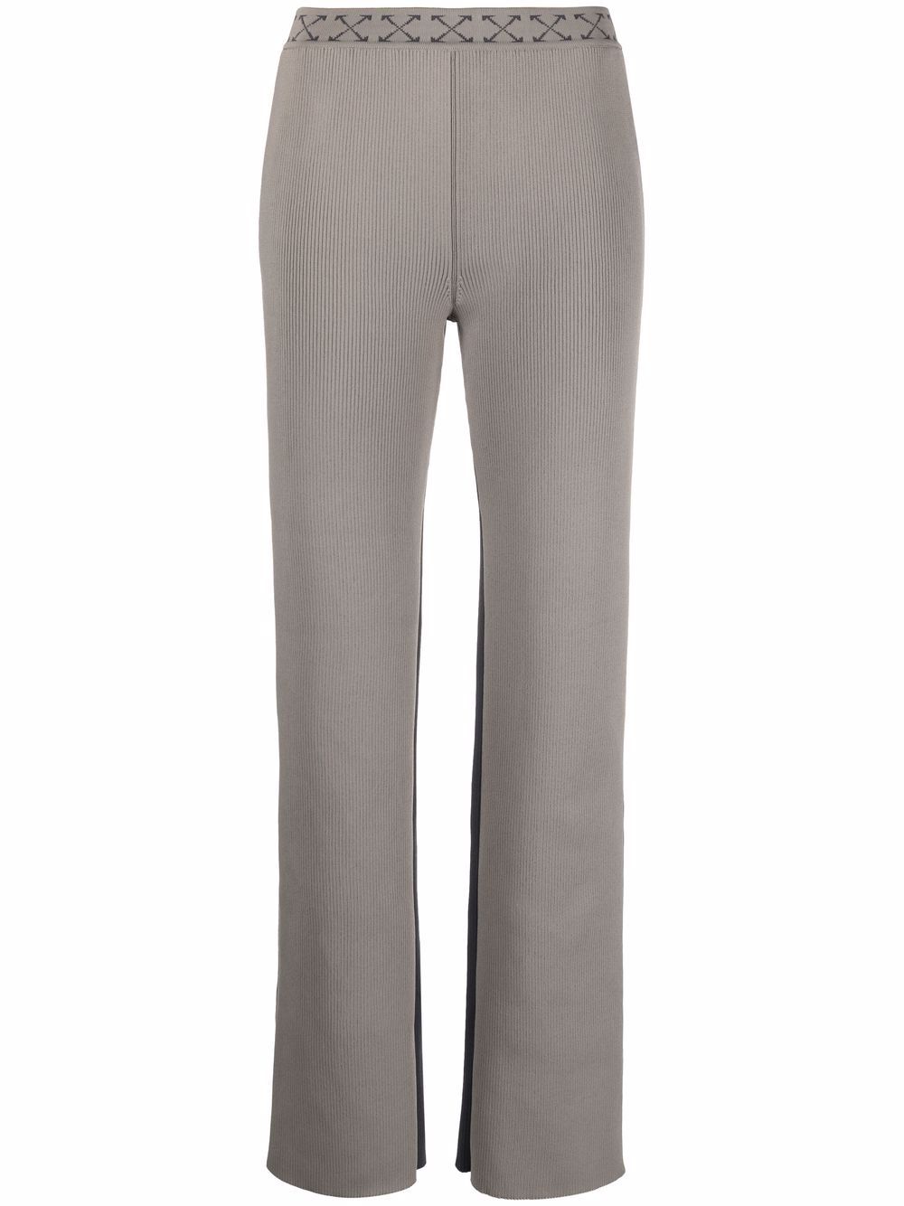 Arrow-waistband trousers - Green