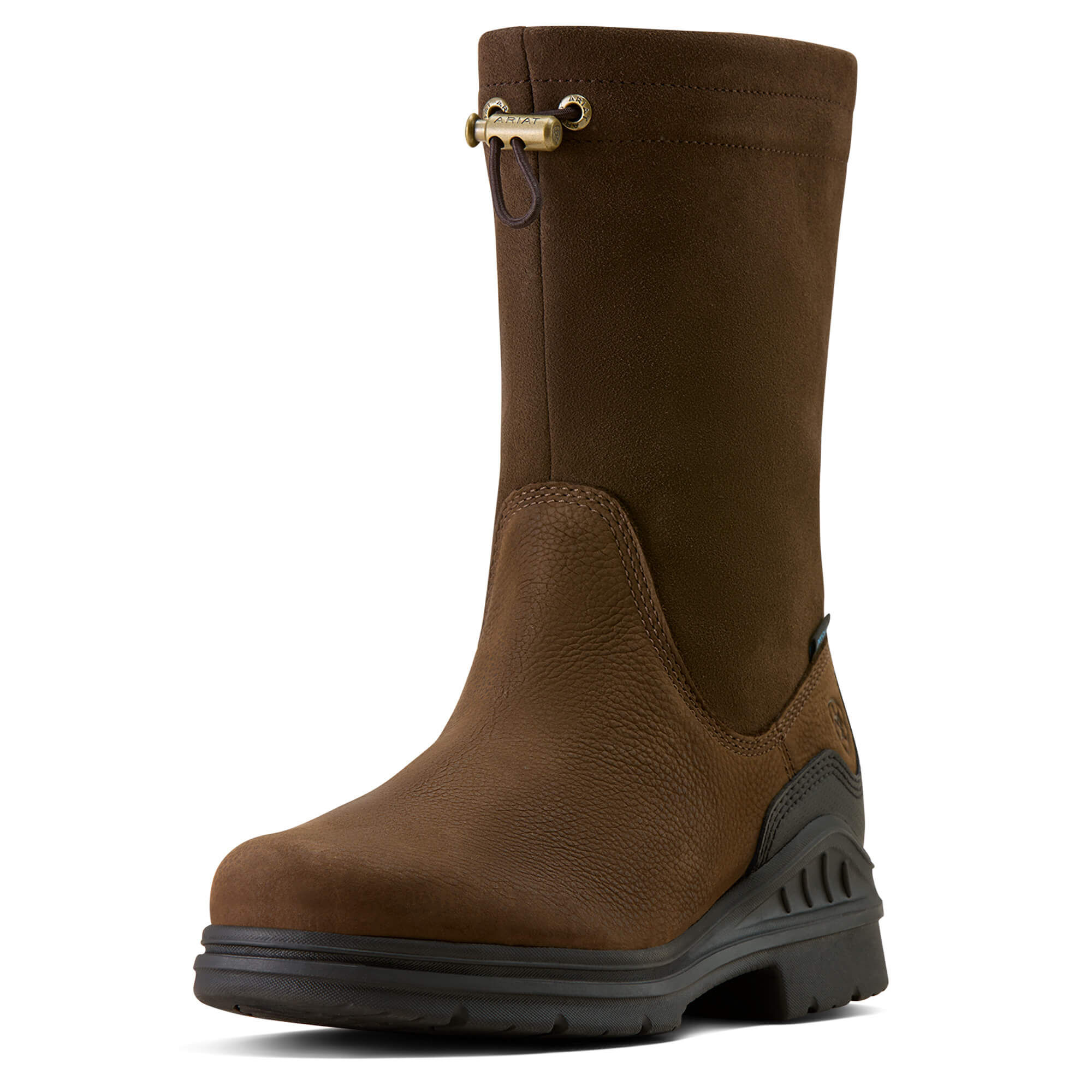 Women's Barnyard Brooke Waterproof Boots in Vintage Brown, B Medium Width, Size 3, by