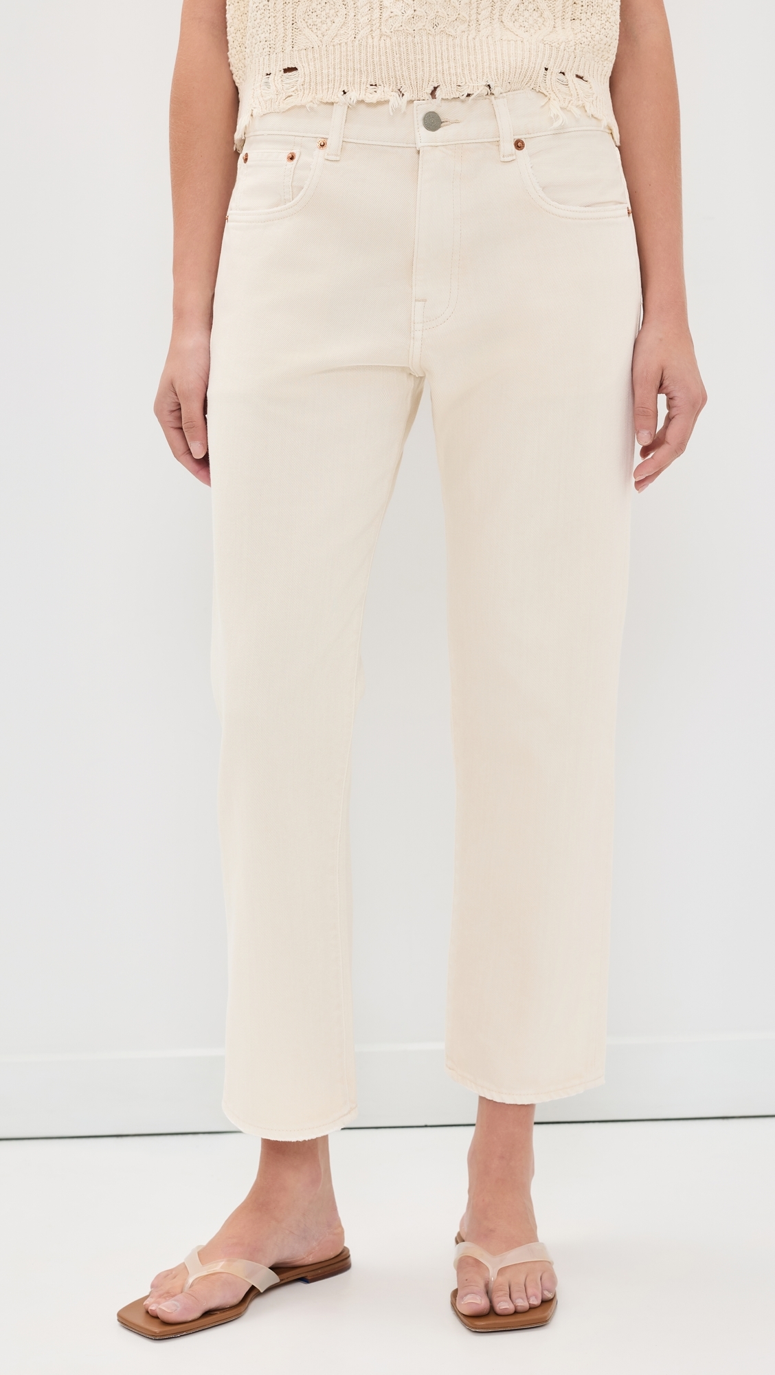 Lucy Boyfriend Jeans Barley Khaki