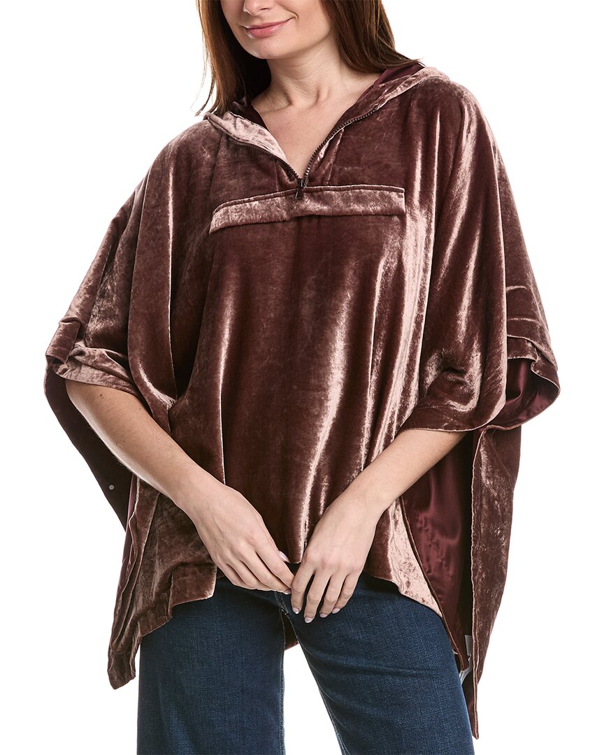 Velvet Silk-Blend Pullover