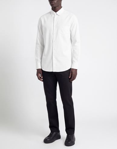 Man Shirt Off white Size 15 ½ Linen, Cotton