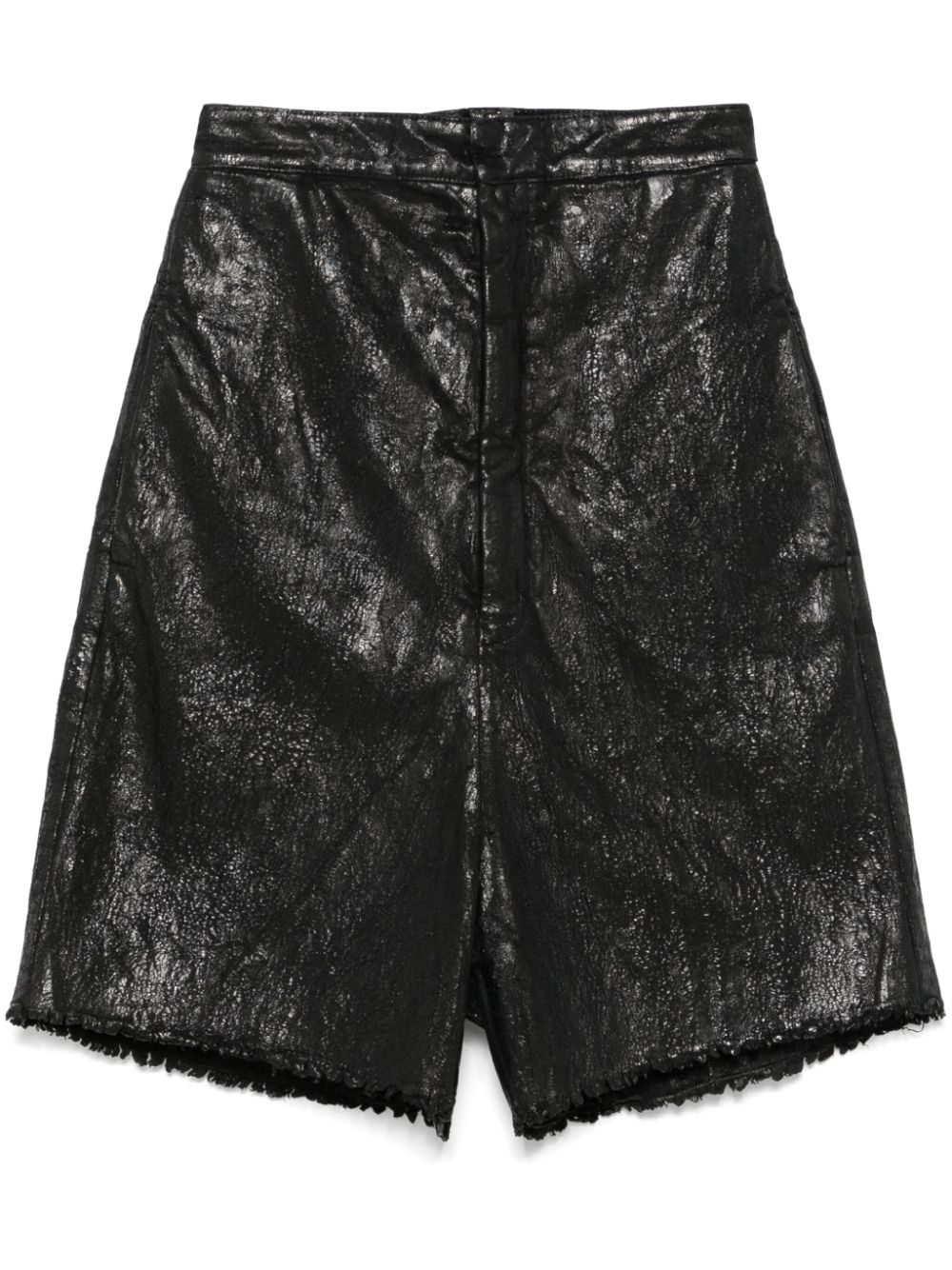 Cutoffs denim shorts - Black