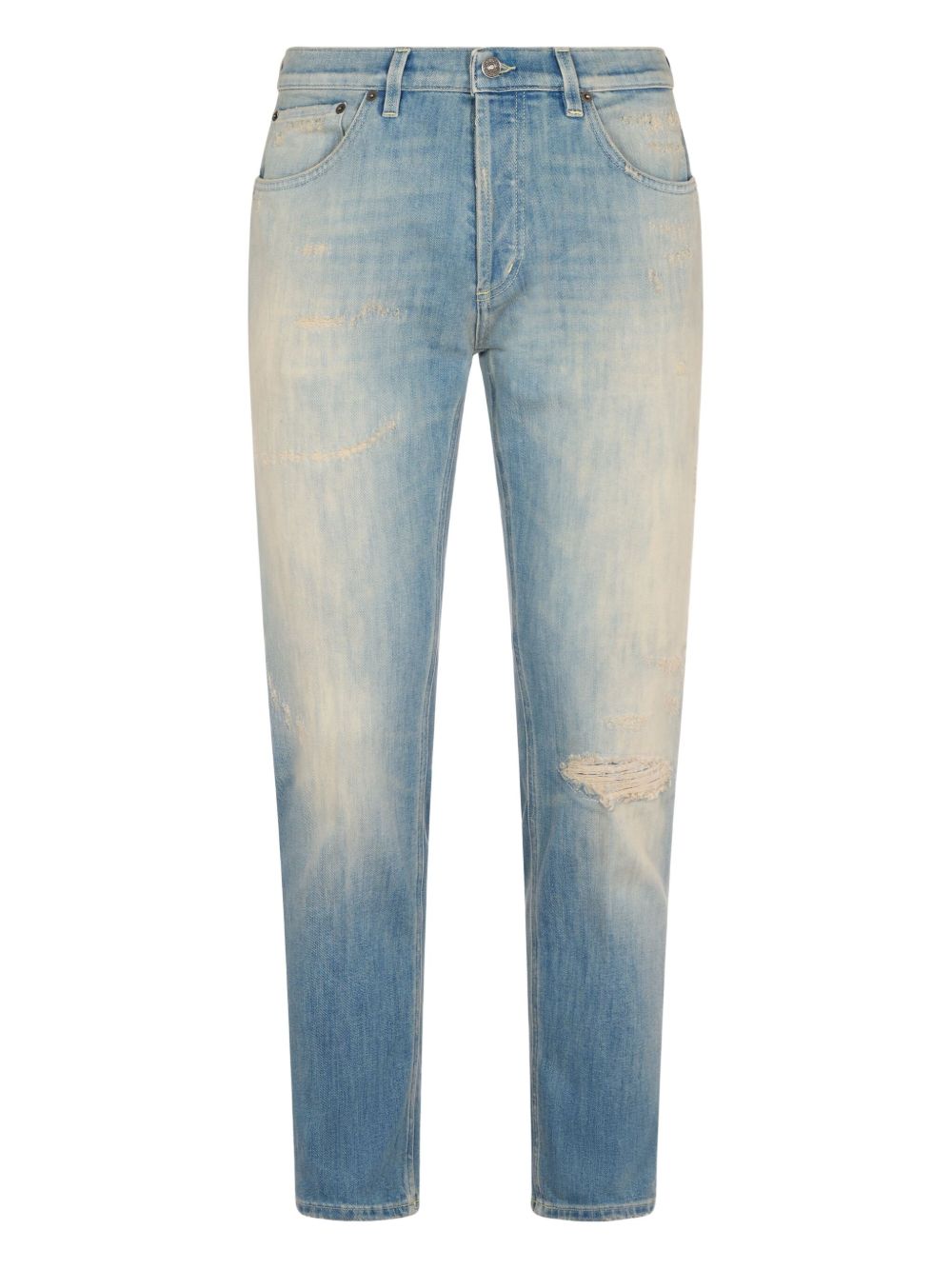 Distressed jeans - Blue