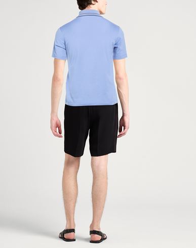 Man Polo shirt Light blue Size XS Cotton