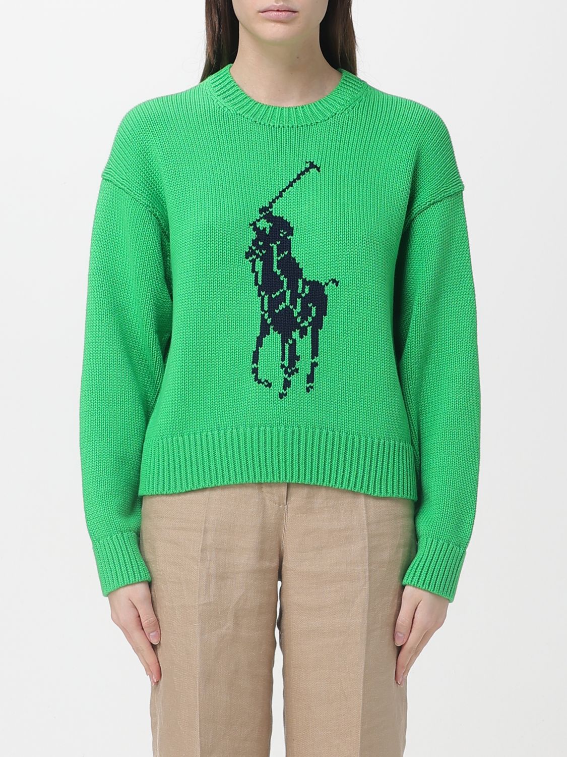 Sweater Men color Green