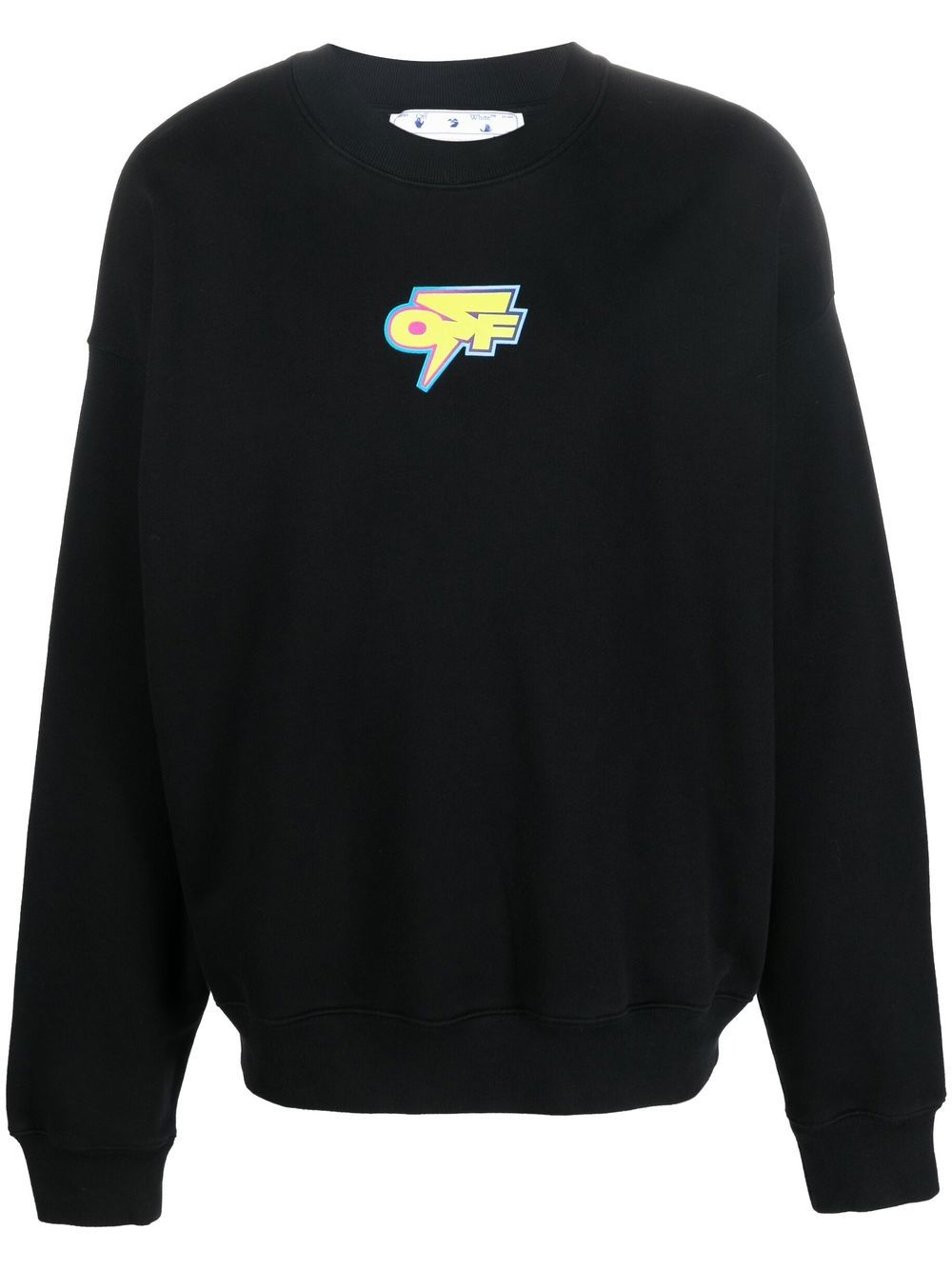 Thunder Logo-printed Round-neck Sweater
