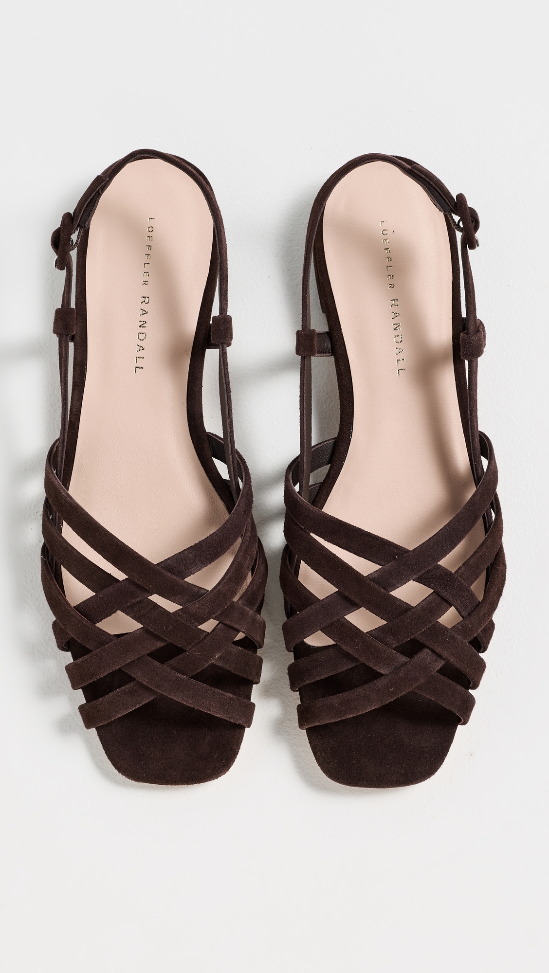 Shelly Lattice Slingback Sandals Tmoro