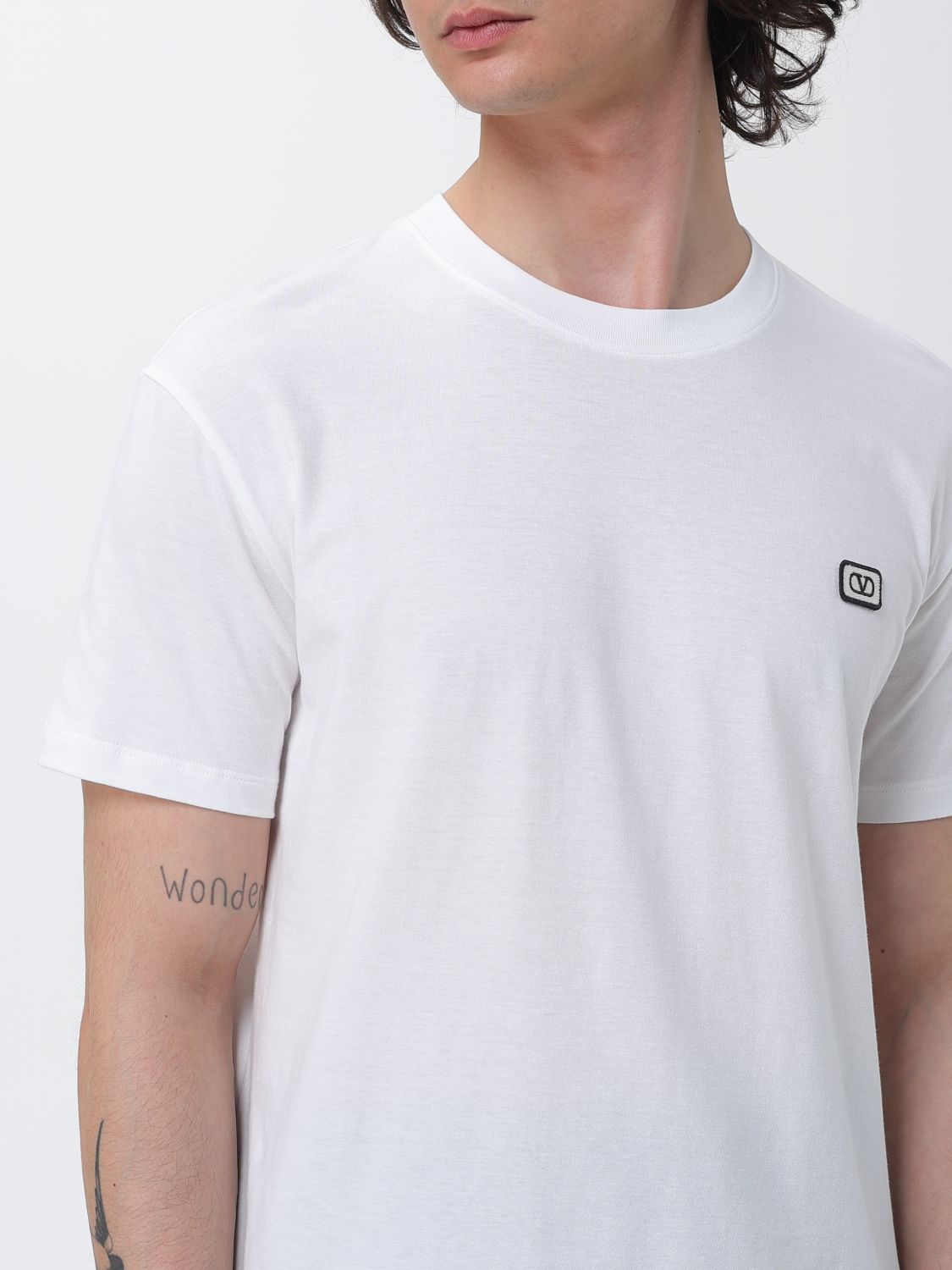 T-Shirt Men color Cream