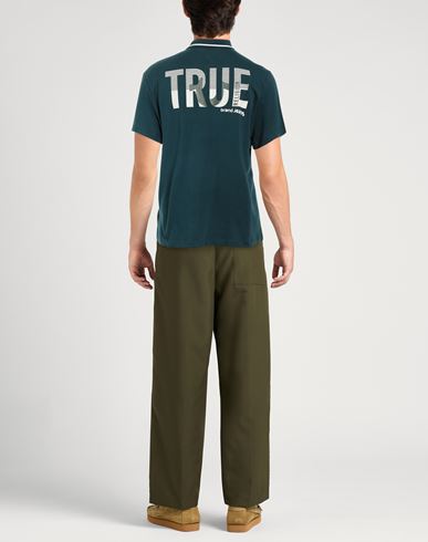 Man Polo shirt Emerald green