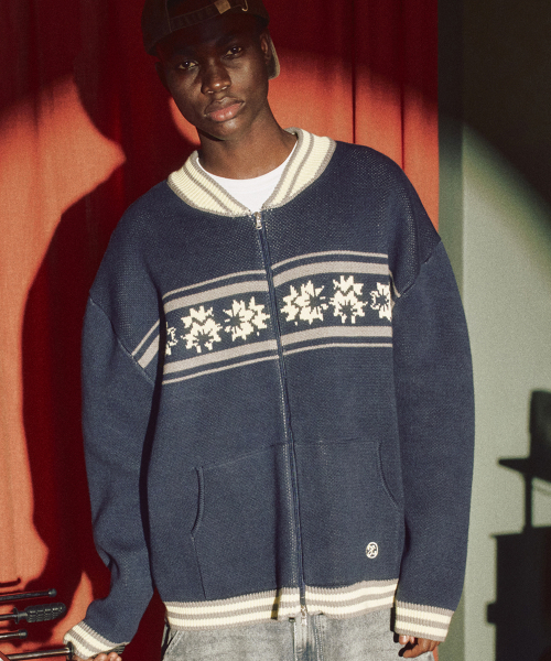 XTK161 Spore Stadium Knit Zip-Up