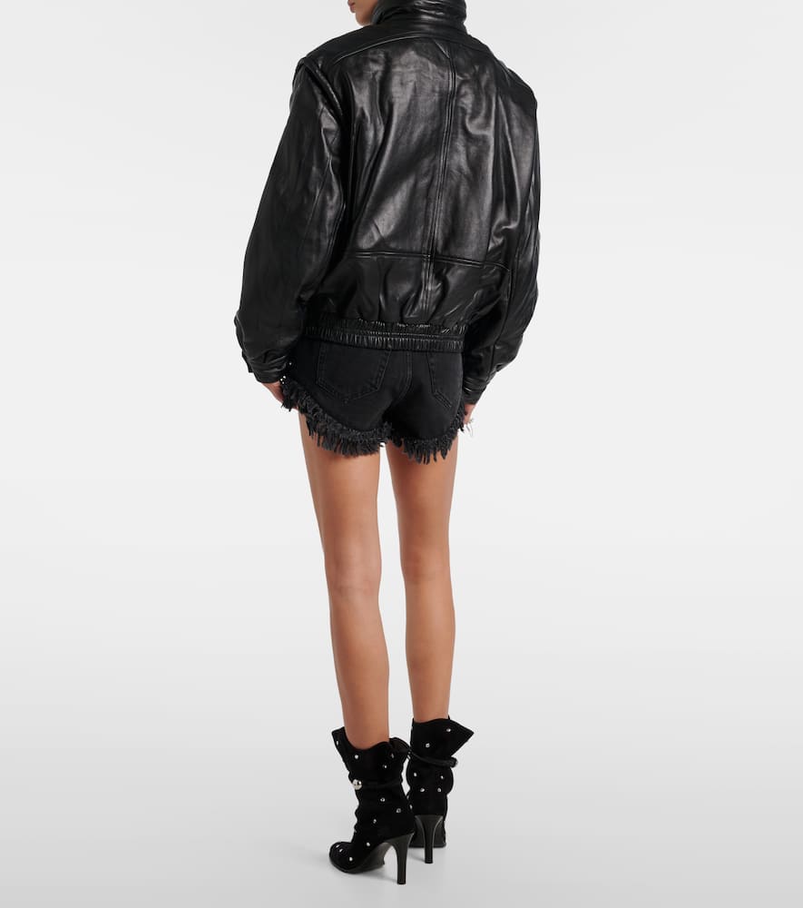 Leather jacket