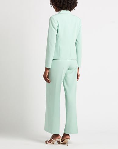 Helmur Woman Suit Sage green Size 4 Polyester, Elastane