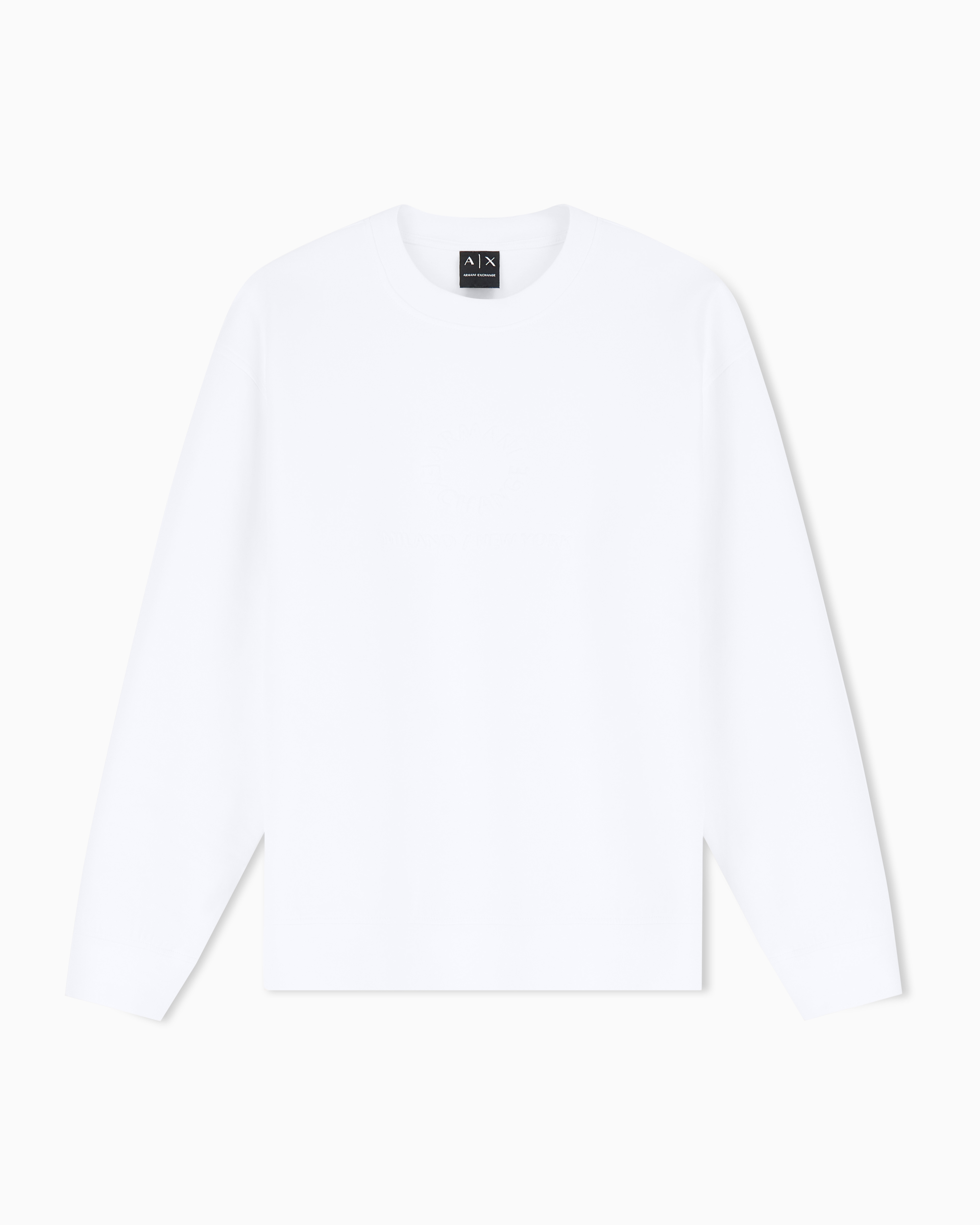 Stretch Bonded Cotton Sweatshirt