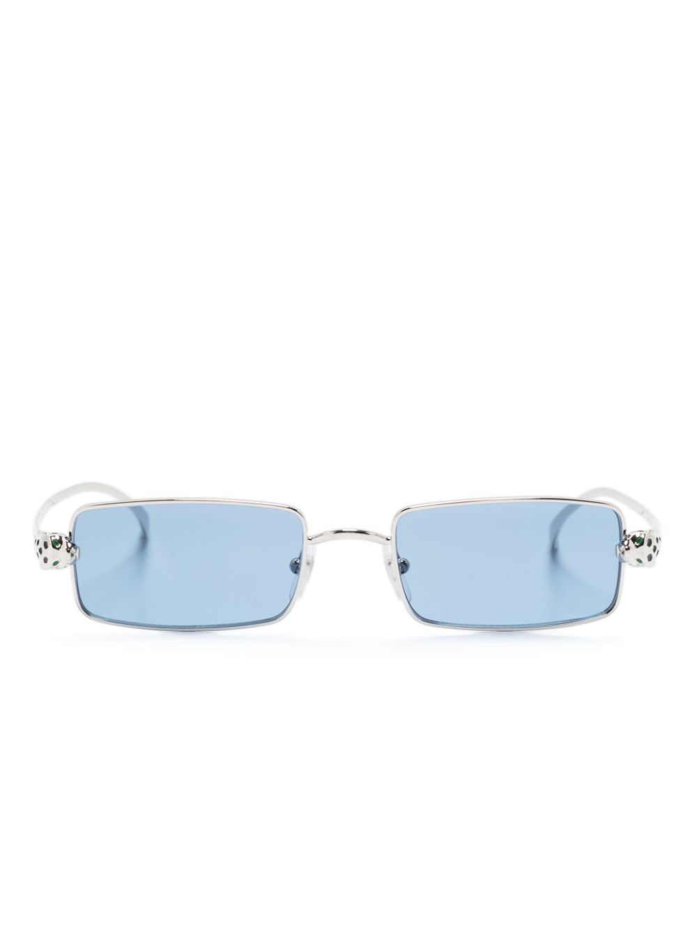 Rectangle-frame sunglasses - Gold