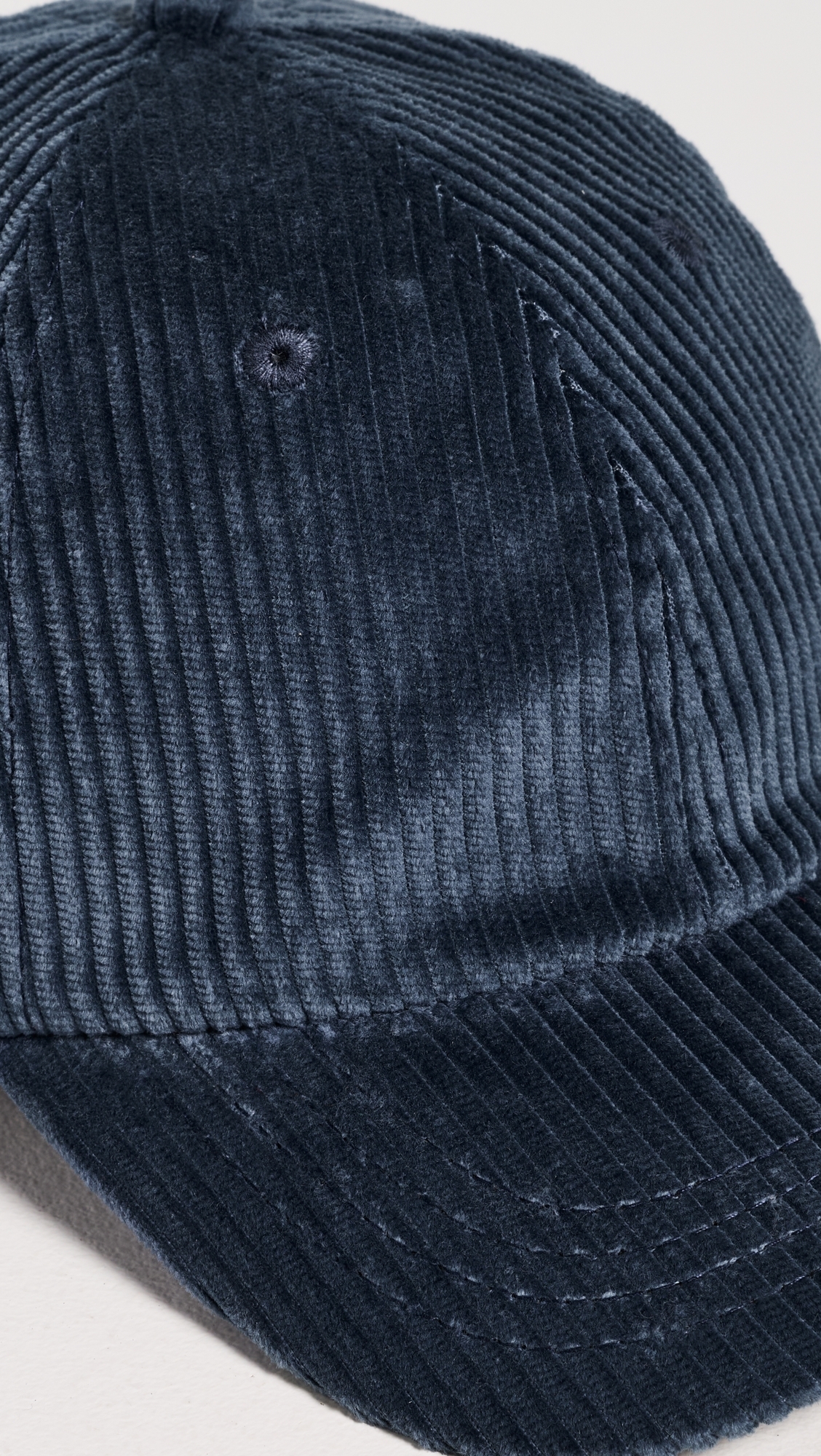 Carlos Corduroy Cap Blue One Size