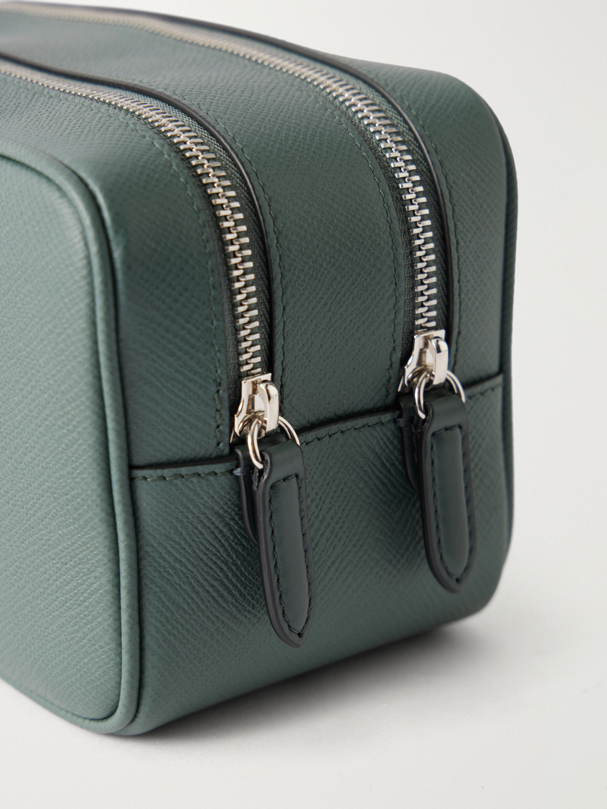 Panama Leather Jewelry Case - Green