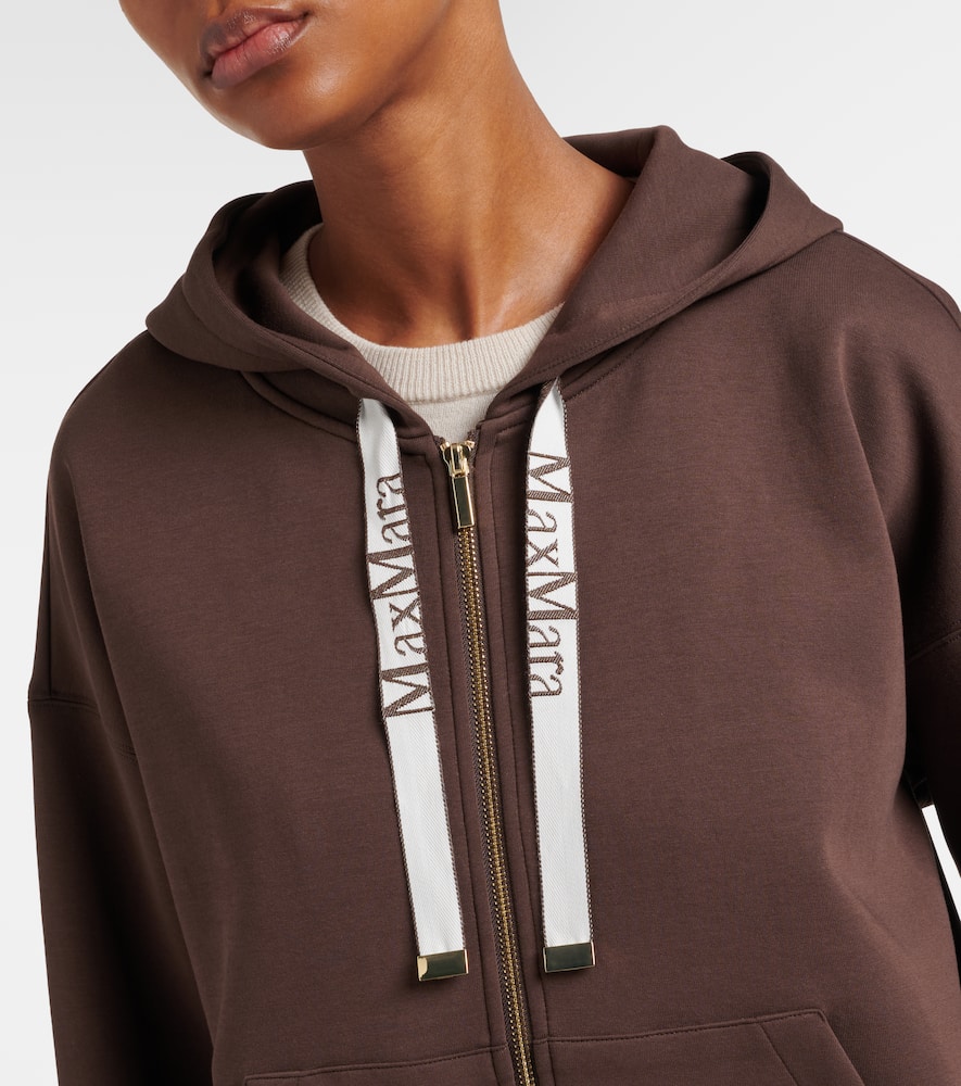 Jour cotton-blend hoodie