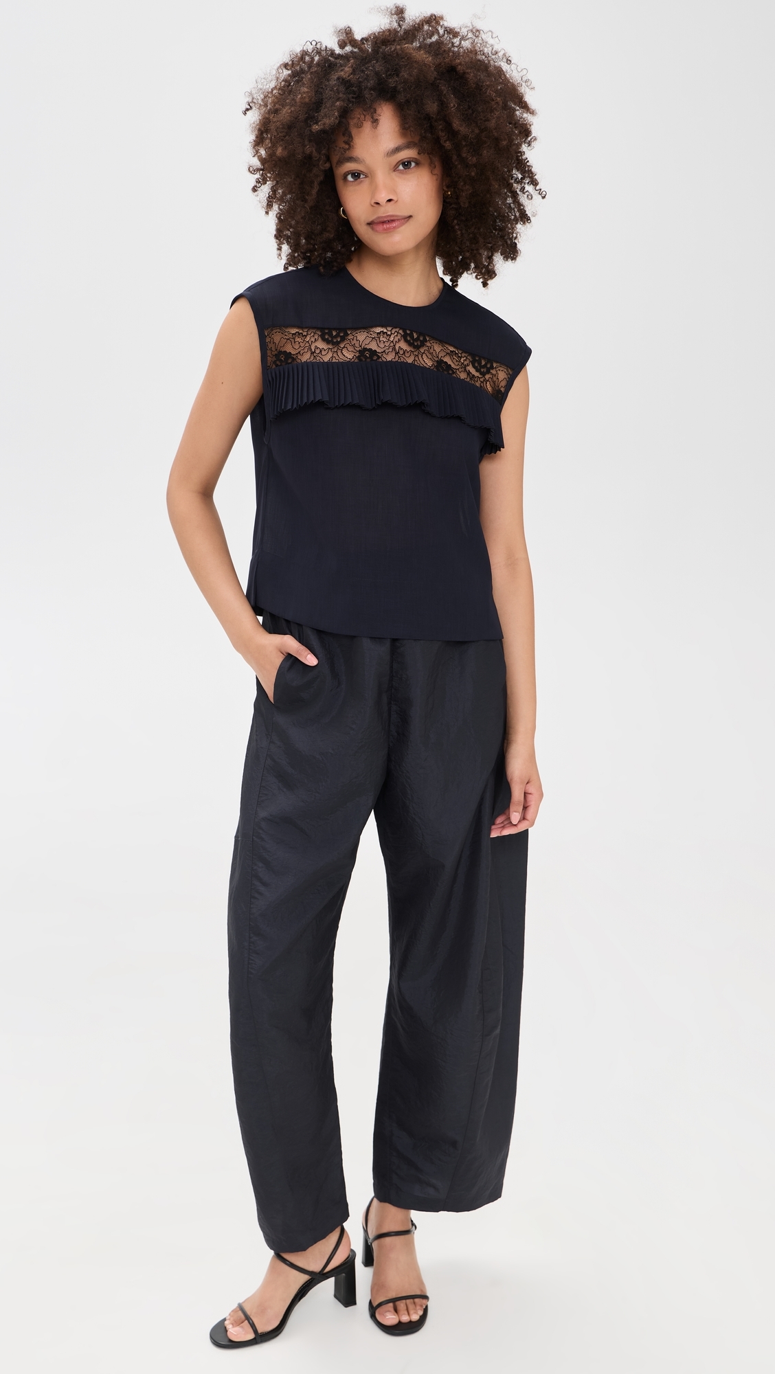 Fuery Top Navy