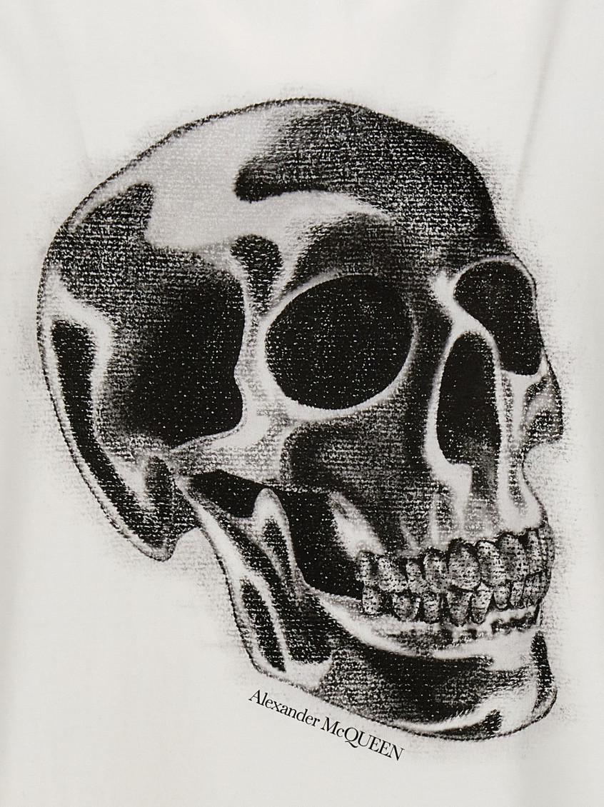 Skull Print T-shirt