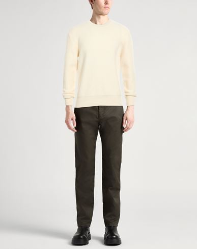 Lab Man Sweater Ivory Size L Merino Wool, Cashmere