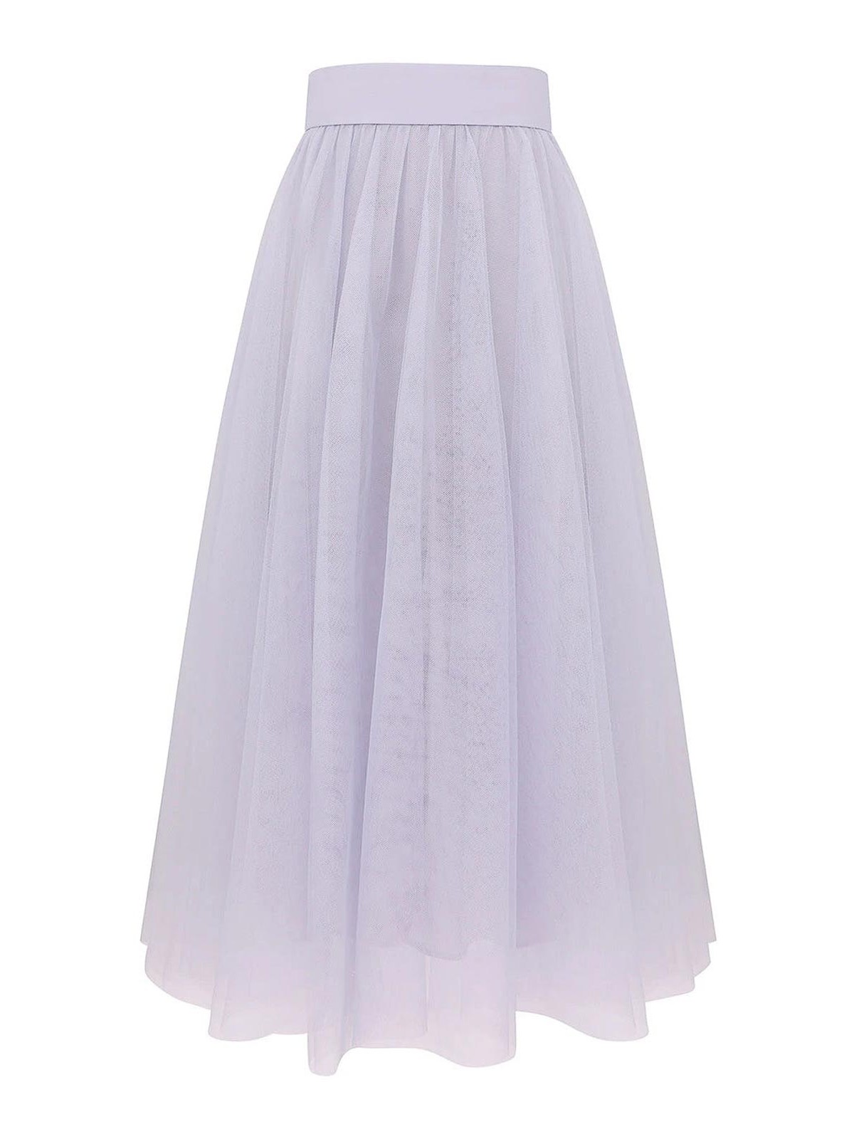 Lilac tulle skirt