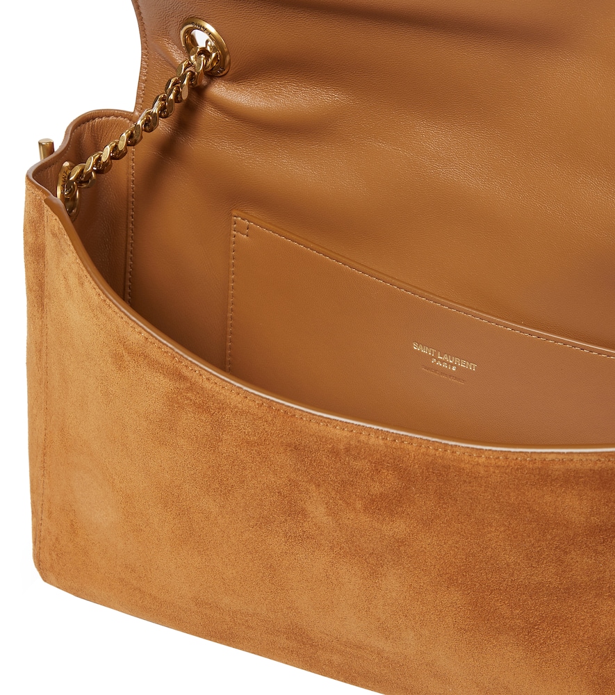 Kate reversible suede shoulder bag