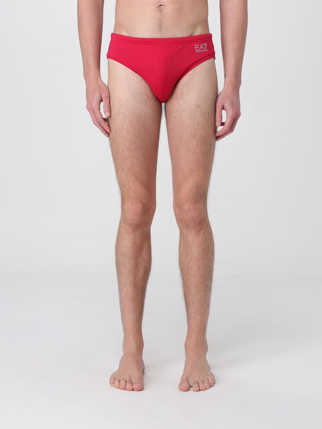 Swimsuit Men color Red