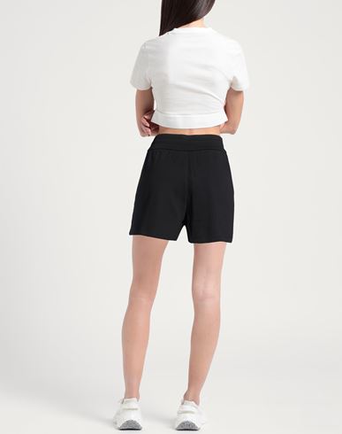 Woman Shorts & Bermuda Shorts Black Size M Cotton