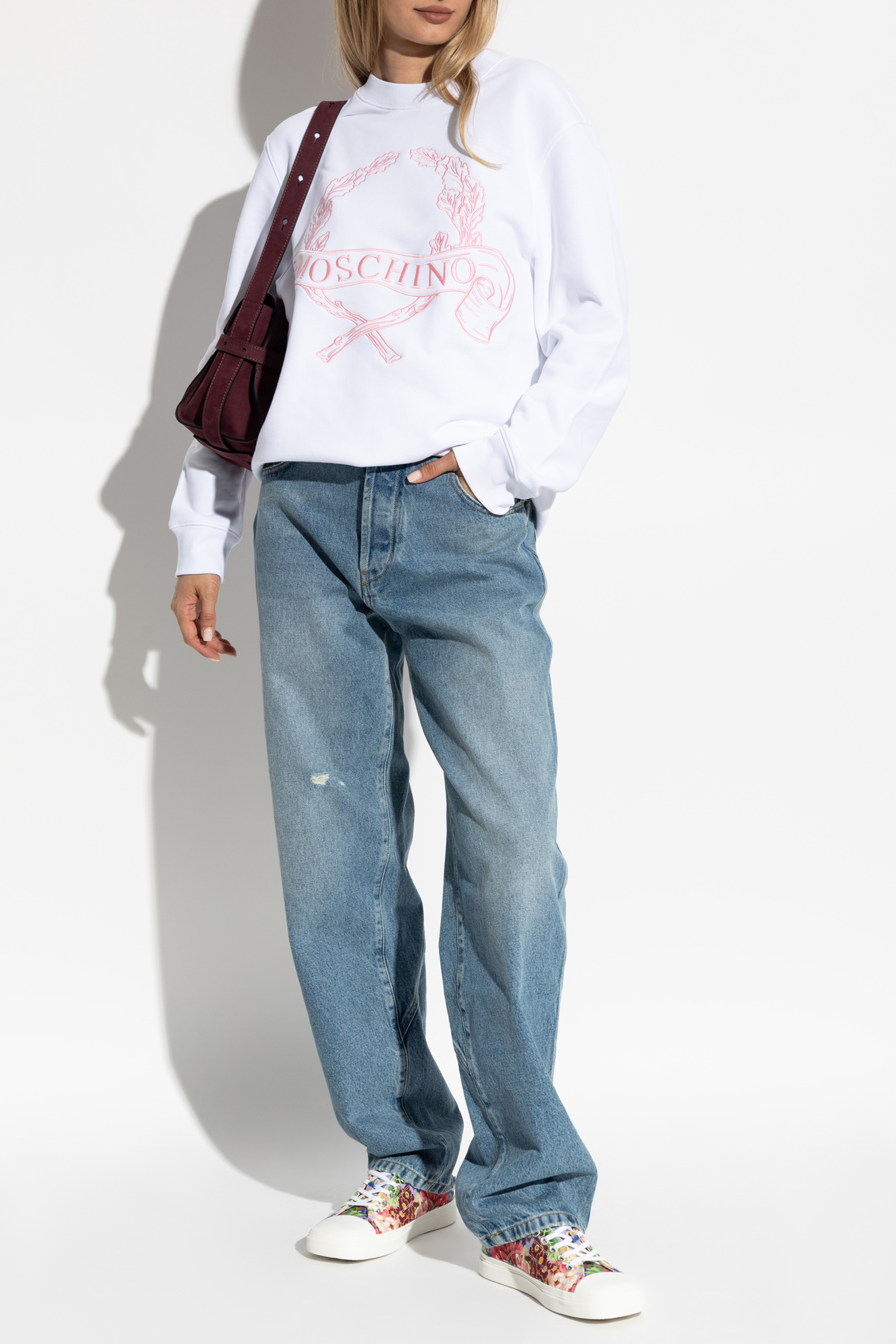 Jeans With Pockets, Women's, Blue