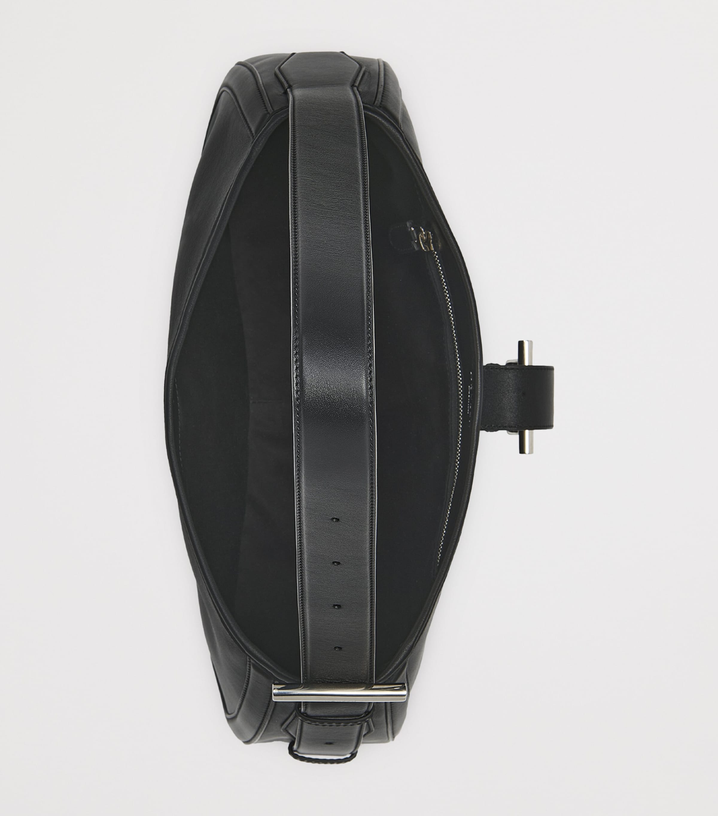Leather T-Bar Shoulder Bag