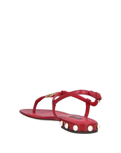 Woman Toe strap sandals Red