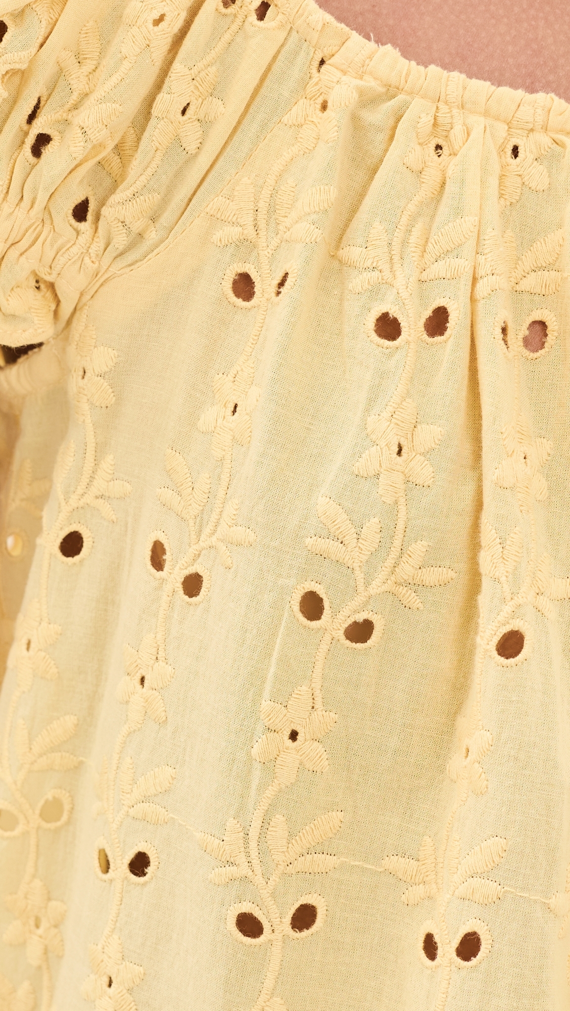 Ophelia Mini Dress Dandelion Yellow
